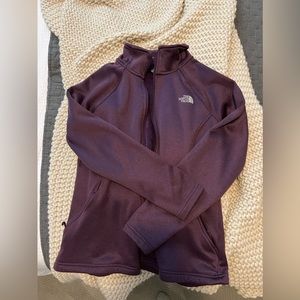 North face full zip fleece jacket